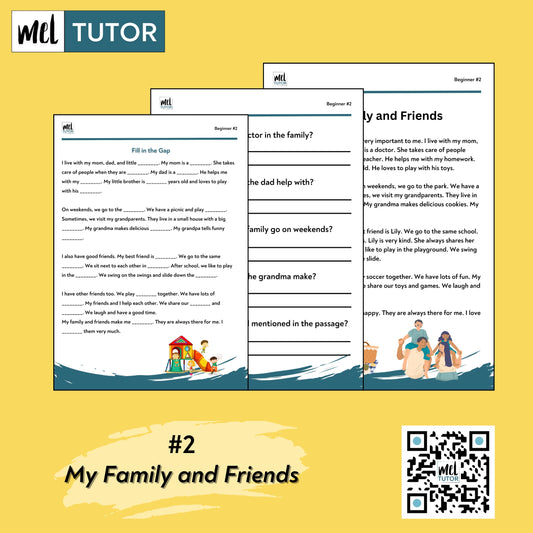 My Family and Friends - Beginner English Lesson